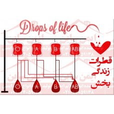 پوستر ایمنی قطرات زندگی بخش